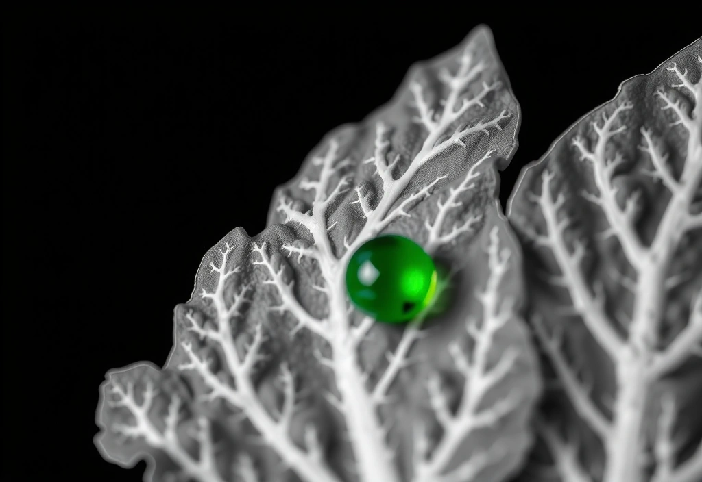 Makro struktura liścia